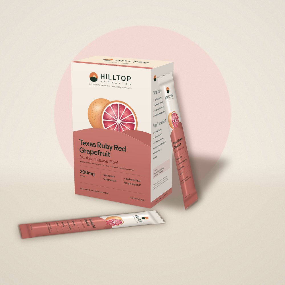 Texas Ruby Red Grapefruit 14-stick box and stick pack